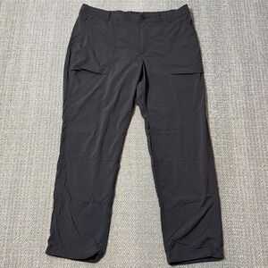REI Co-op Savanna Trails Pants Womens Size 16 Stretch Black Nylon Hiking Outdoor